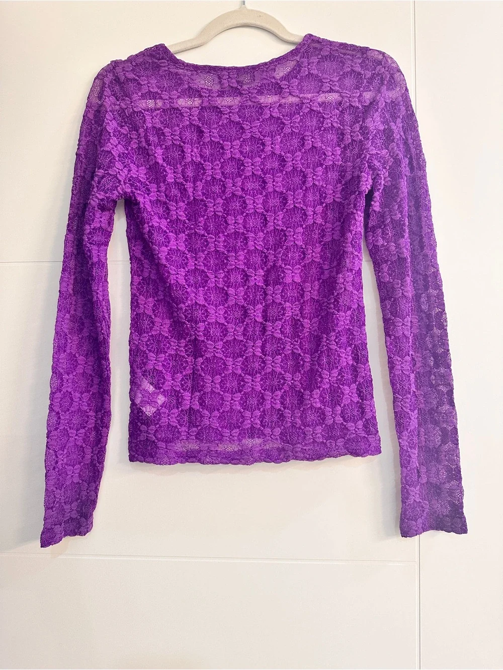 J. Crew Floral Lace Top